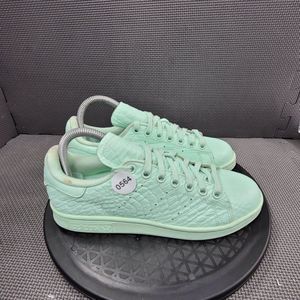 Womens Sz 7.5 Frost Green Adidas Stan Smith W Sneakers